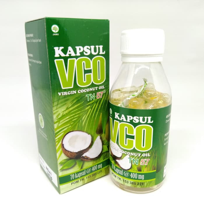 

Kapsul VCO TN - Virgin Coconut Oil - Membantu Memelihara Kesehatan - Herbal - Halal