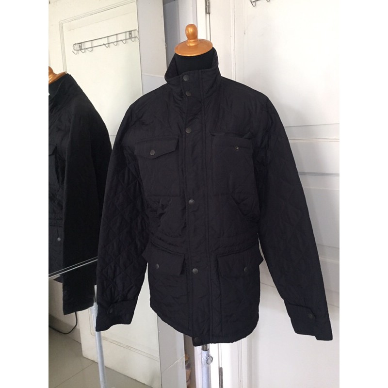 Preloved JAKET MARKS&SPENCER HITAM LD 100