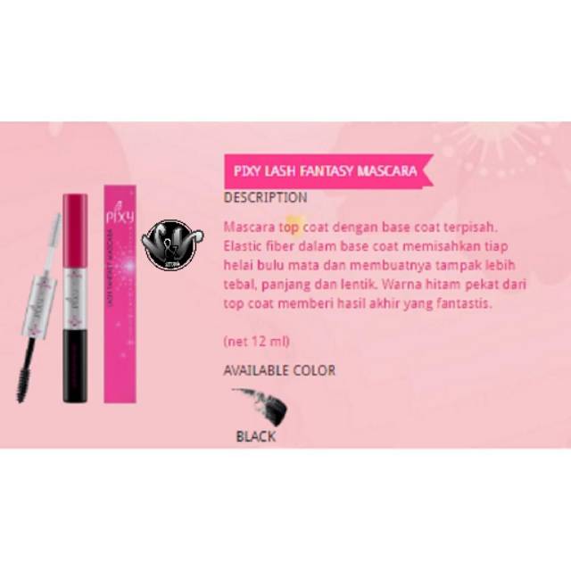 PIXY LASH FANTASY MASCARA/ MASCARA/ PIXY/ MASKARA PIXY/ KOSMETIK MATA/ MAKE UP/ PENEBAL BULU MATA