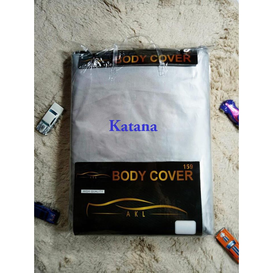 Katana Silver Coating Body Cover Mobil/Sarung Mobil/Selimut Mobil