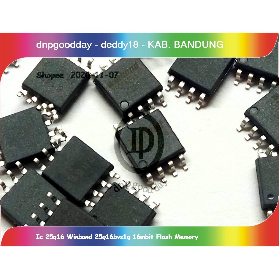 Ic 25q16 Winbond 25q16bvs1g 16mbit Flash Memory