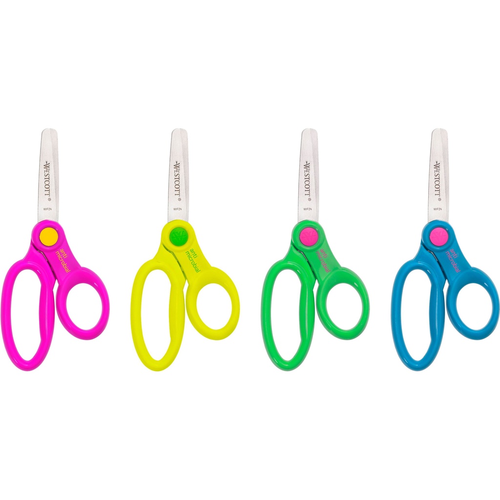 

Gunting Anak Untuk Usia 4 Tahun Keatas Wescott Kids Scissor Anti Microbial