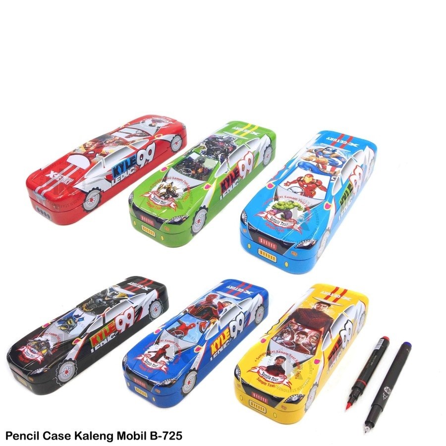 

Pencil Case Kaleng Mobil Cars Series Kotak Tempat Pensil Karakter Anak kotak pencil