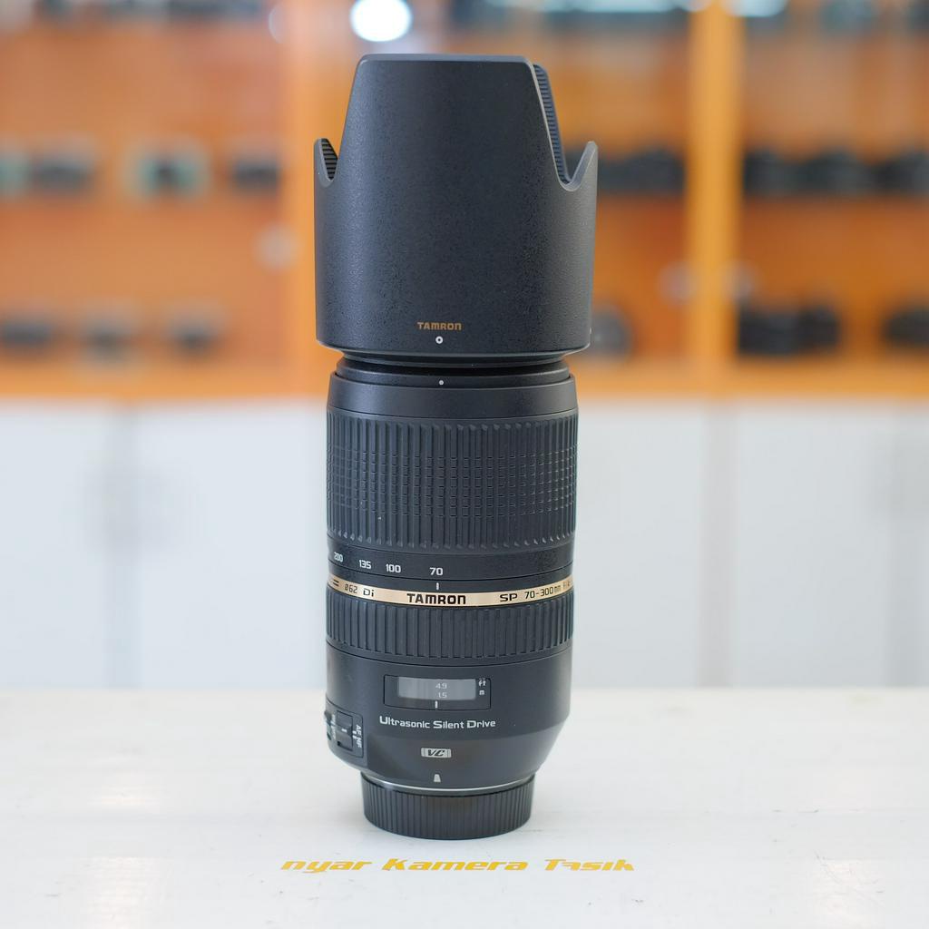 Lensa Tele Tamron 70-300 mm VC USD For Nikon canon murah