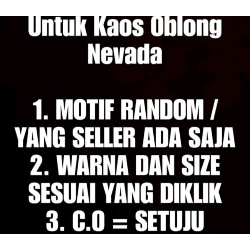 Kaos nevada distro cowok cewek fashion tag matahari termurah