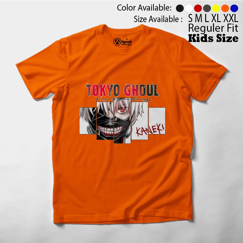 Baju Anak / Kaos Atasan Anak / Kids T Shirt Tokyo Ghoul Kaneki