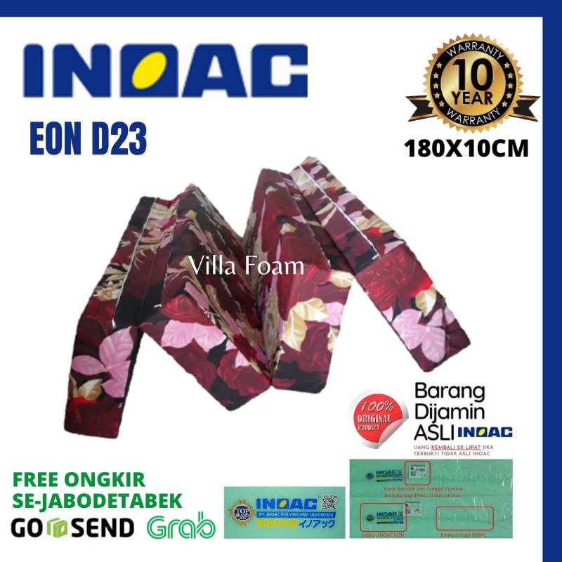 Kasur Lipat Inoac D23 200x90x10 Original