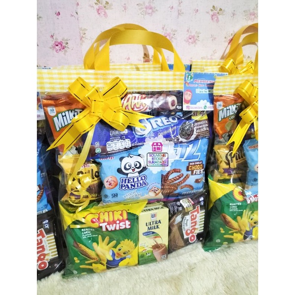 Snack Ulang Tahun / Paket Snack Ultah / Bingkisan Ulang Tahun Murah / Goodiebag Snack / Snack Ultah Murah / Snack Ultah Surabaya / Paketan snack anak