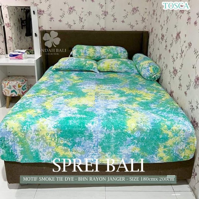 Sprei Bali Rayon Smoke tie dye No PO