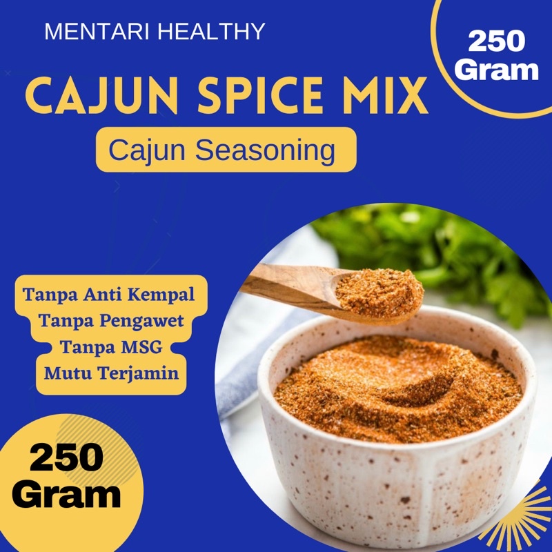 Cajun Spice Mix 250Gr / Cajun Seasoning 250Gram