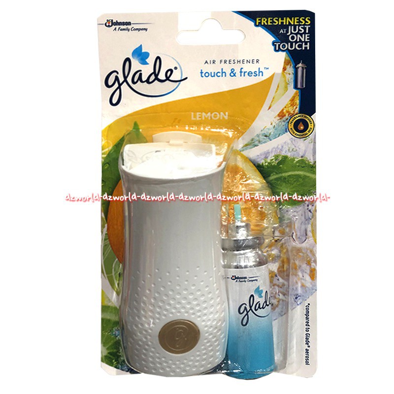 Glade Air Freshener Touch &amp; Fresh Lavender Lemon Pewangi Ruangan Toilet