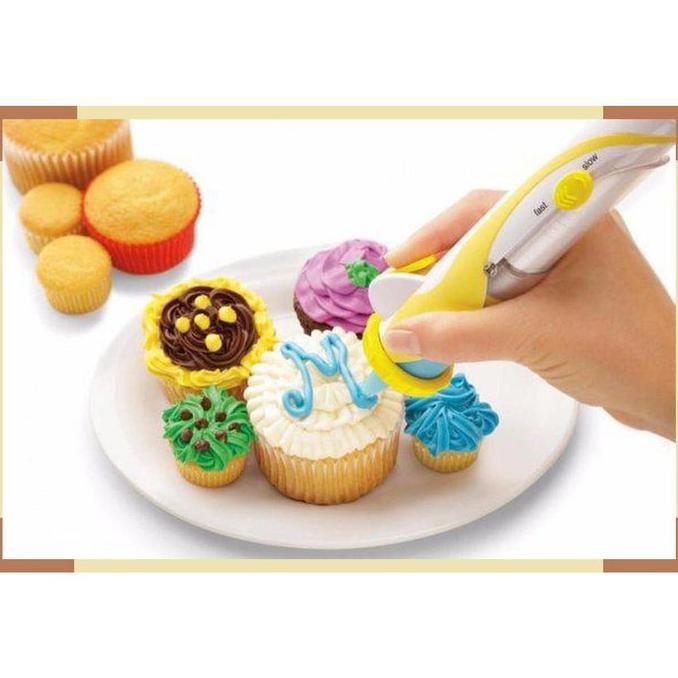 

Zul~ Frosting Deco Pen Electric Alat Penghias Kue Tart Elektrik Hayastore69