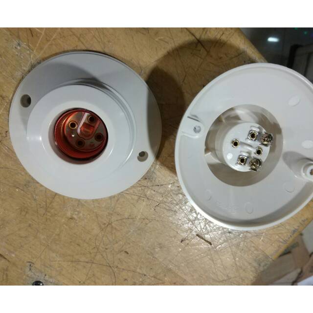  Fitting Lampu Plafon model Bulat merk Broco 1212 Shopee 