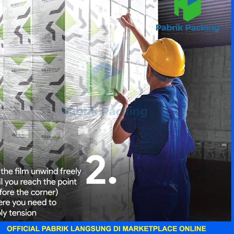 

PLASTIK WRAPPING BARANG / STRETCH FILM BENING 50 CM VARIANT SATUAN 팝