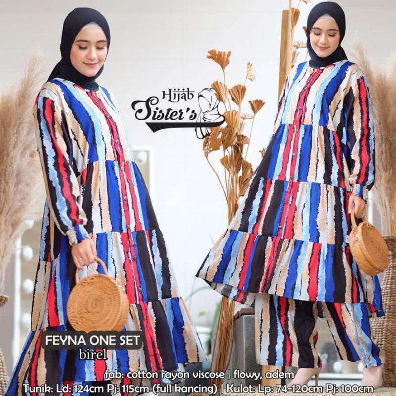 FEYNA ONE SET BY HIJAB SISTER'S