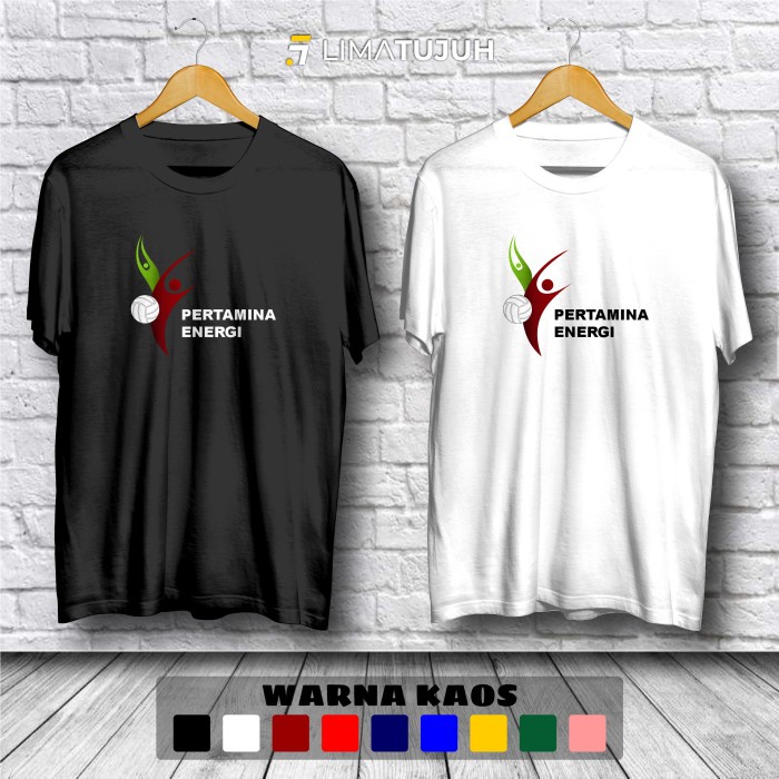Kaos Pertamina Energi Logo Baju Distro