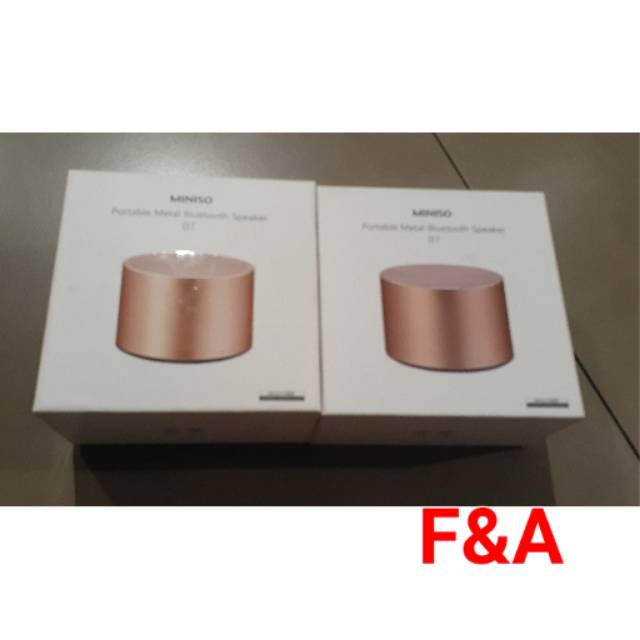 MINISO ORIGINAL | METAL BLUETOOTH SPEAKER