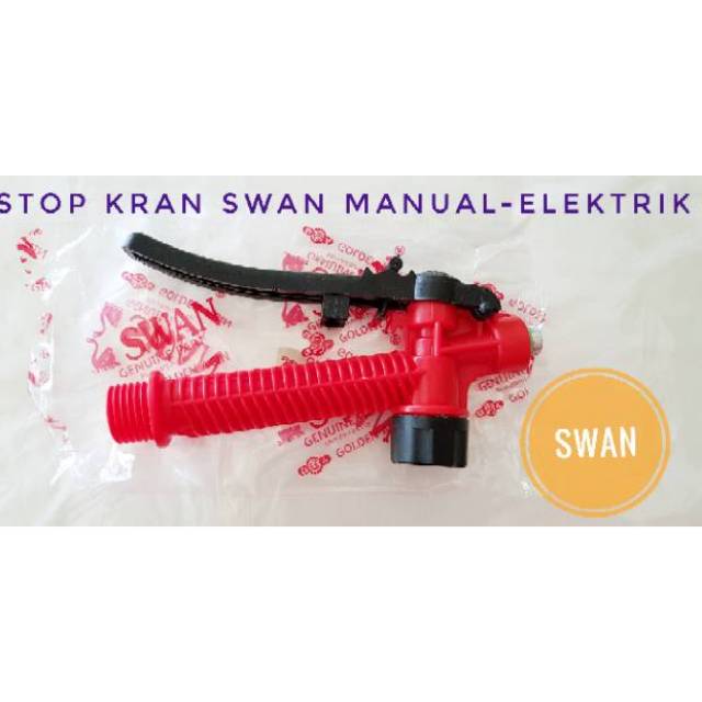 KRAN PENCET SWAN BAHAN PLASTIK