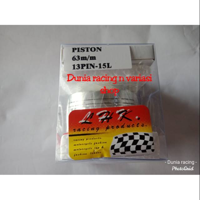 Piston LHK 63 Pin 13 asli dan original LHK