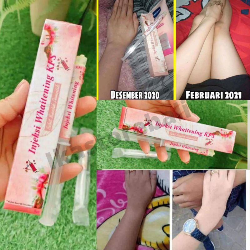 (COD) INJEKSI WHITENING KFS BIBIT PEMUTIH PERMANEN BPOM AMAN BUMIL BUSUI KFS INJEKSI PUTIH