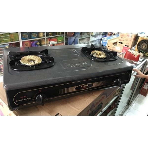 Kompor Gas Rinnai RI-712BGX Gas Stove 2 Tungku RI 712BGX