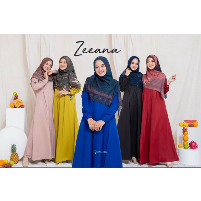 ZEEANA DRESS BY GREENISM