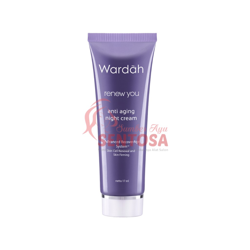 WARDAH RENEW YOU ANTI AGING NIGHT CREAM 17ML