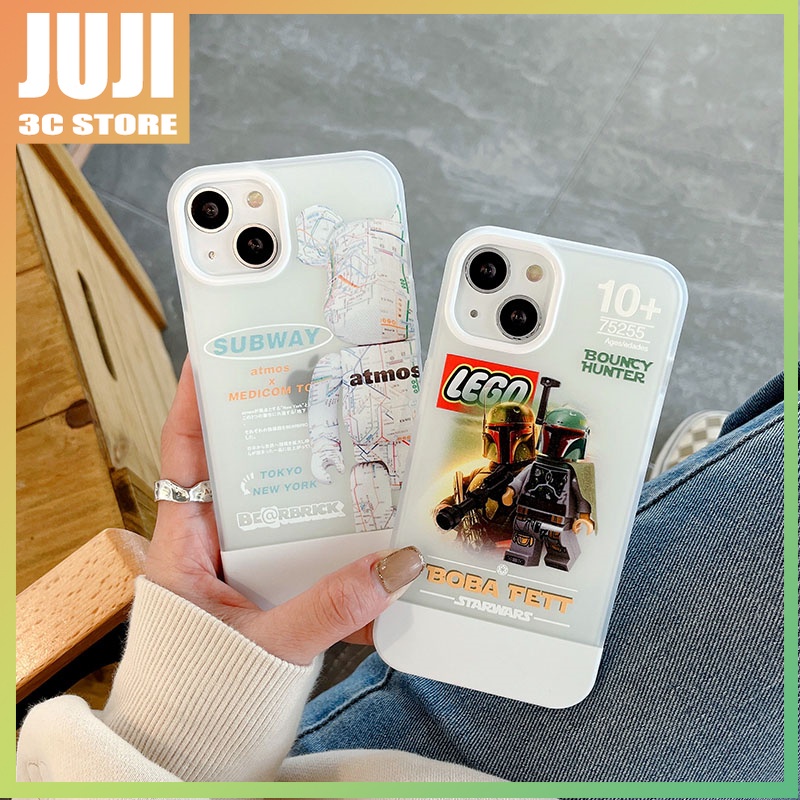 3in1 Case Handphone Motif LEGO Bear Untuk iphone 11 / 12 / 13pro max / x / xs / xr / xsmax / 7 / 8plus