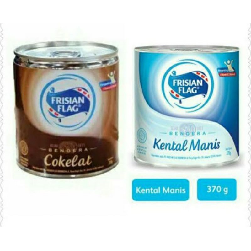 

FRISIAN FLAG KALENG coklat,putih 370 gr