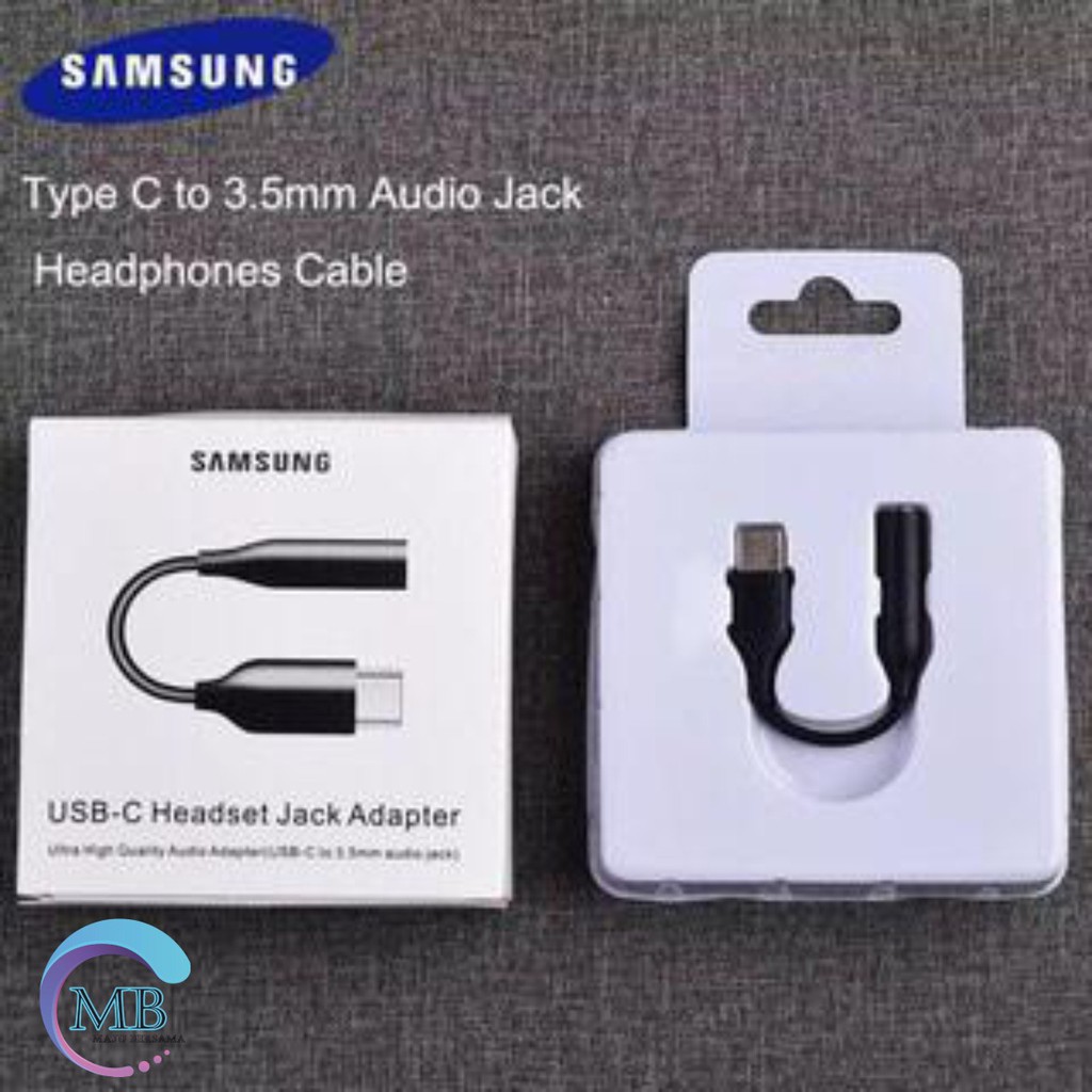 BM046 SAMSUNG tipe c To 3.5mm adapter converter audio Jack 3.5mm adapter Headset tipe c adapter ori MB754