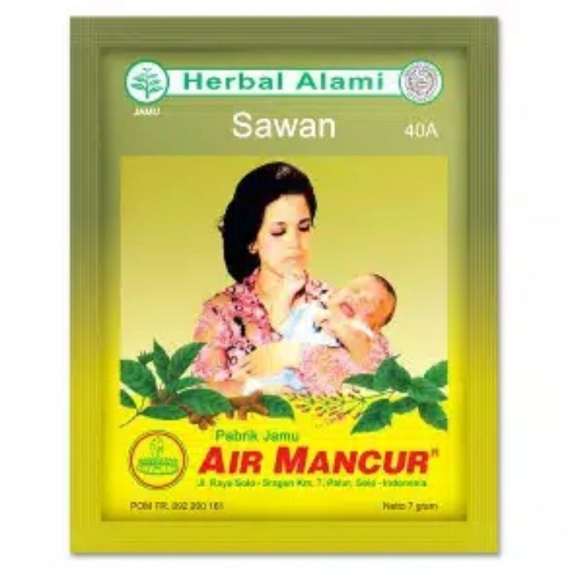 

Air Mancur Jamu Sawan Isi 10 Sachet