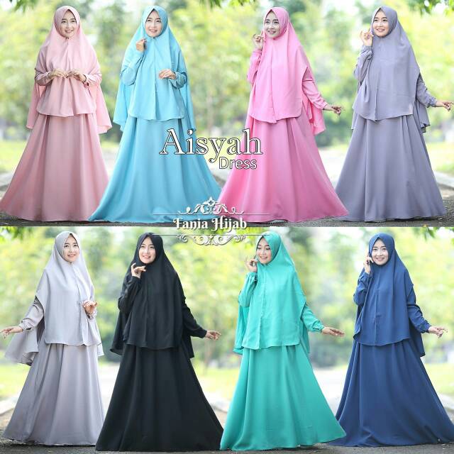 Gamis Syari Aisyah Dress by Fania Hijab