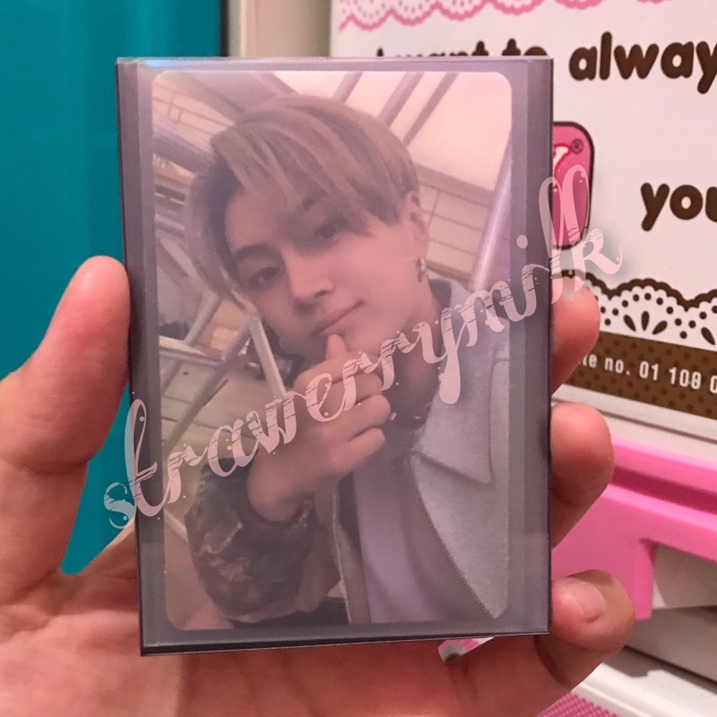 

HARD INNERSLEEVE PINK MATTE SULTAN PLASTIK PELINDUNG PHOTOCARD DOUBLE SAFETY