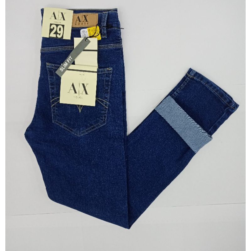𝐀𝐗 𝐇𝐎𝐔𝐒𝐄 Celana Jeans Original AX House / Slimfit