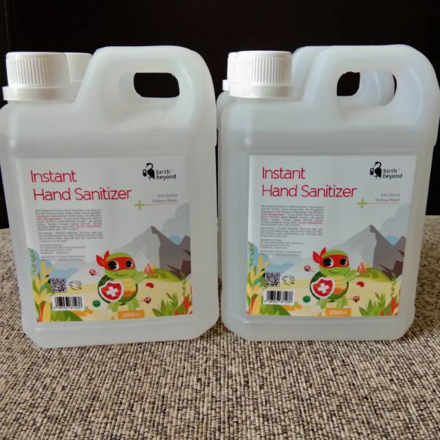 Redi Stok Handsanitizer Gel Bnb kemasan 1 liter ada kemenkes aman buat anak