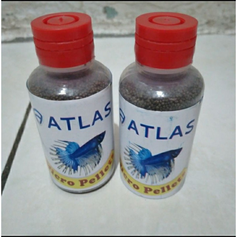 Micro pellet untuk pakan cupang Guppy Molly dan ikan kecil lainnya