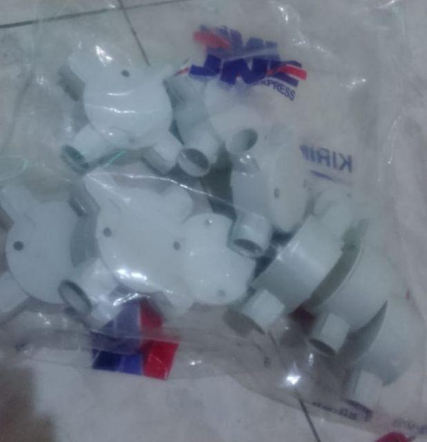 Tdus T Dus Tedus Cabang 3 Cabang 4 Putih 20mm Lav