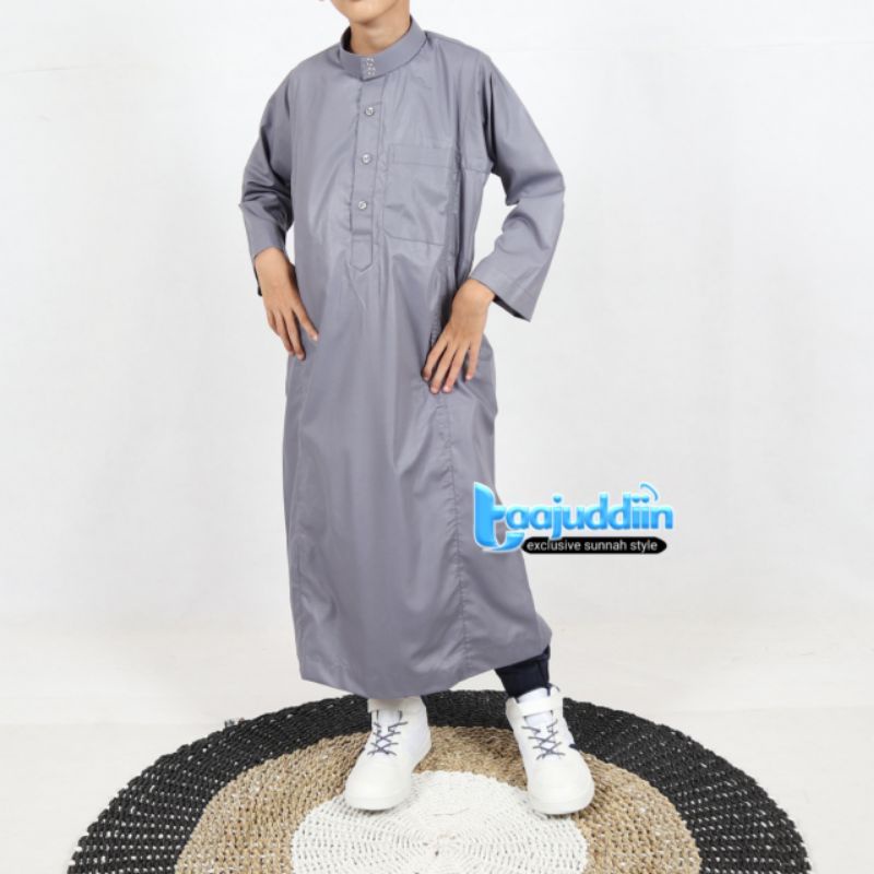 JUBAH ANAK USIA 1 SAMPE 14 MODEL HAROMAIN/LENGAN PANJANG/GAMIS ANAK LENGAN PANJANG/POLOS PANJANG