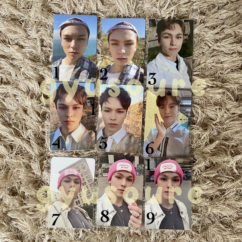 [READY STOCK] SEVENTEEN PC Album Benefit Yes24 Betroad Soundwave Henggarae Vernon
