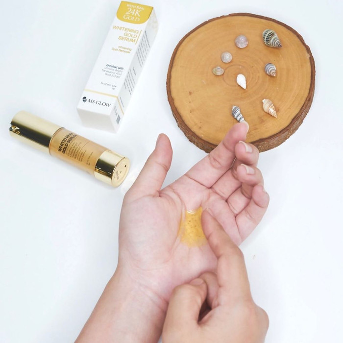 MS Glow Serum Gold | Whitening Gold Serum MSglow Ori Original