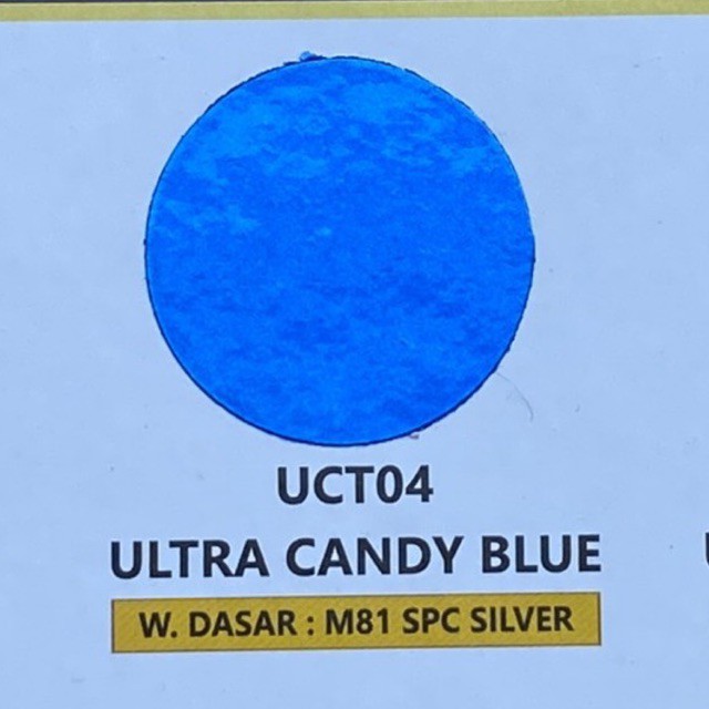 Cat Semprot Sapporo Ultimate 400cc - Ultra Candy Blue UCT04