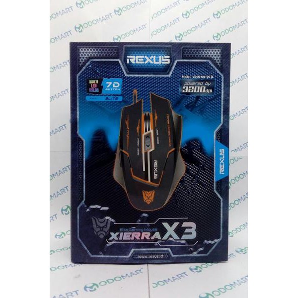Mouse Gaming Rexus Xierra X3 7d