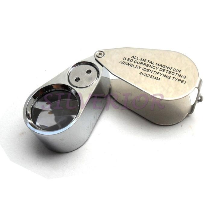 

Promo Awal tahun Jeweler Jewelry Loupe Lensa Kaca Pembesar Tekstur 40x Promo Awal tahun