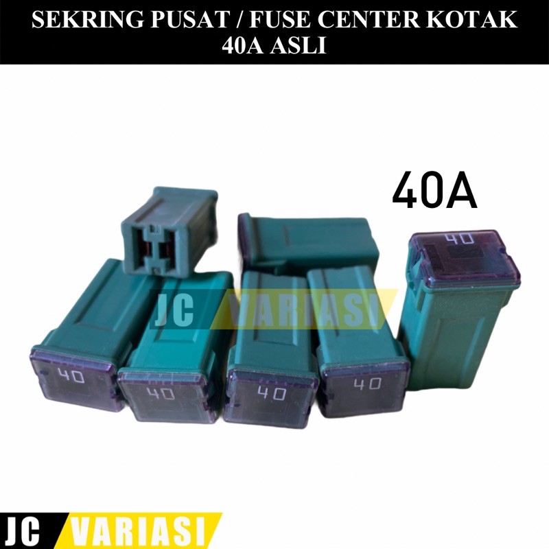 SEKRING PUSAT / FUSE CENTER KOTAK 40A ASLI