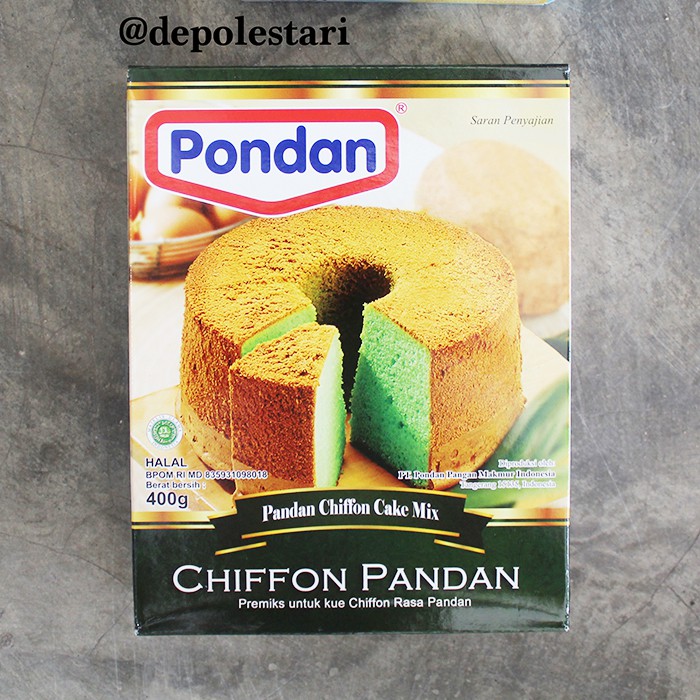 

Pondan Chiffon Pandan 400gram