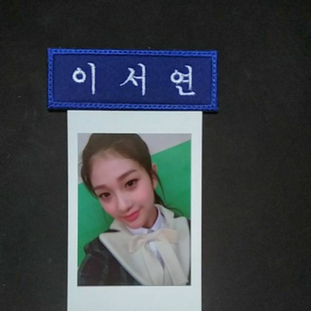 fromis_9 - To. Heart Seoyeon (Polaroid + Name tag)
