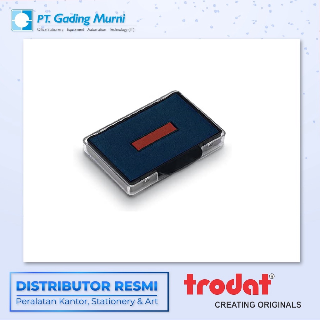 

TRODAT SPARE PAD 4750 L2/ 2 WARNA