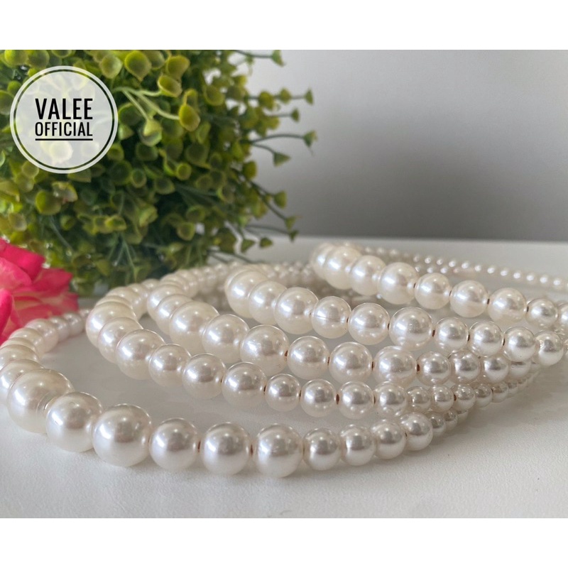 Banda Gaya Korea Mutiara Pearl Wanita Aksesoris Fashion Wanita Headband Mutiara Import