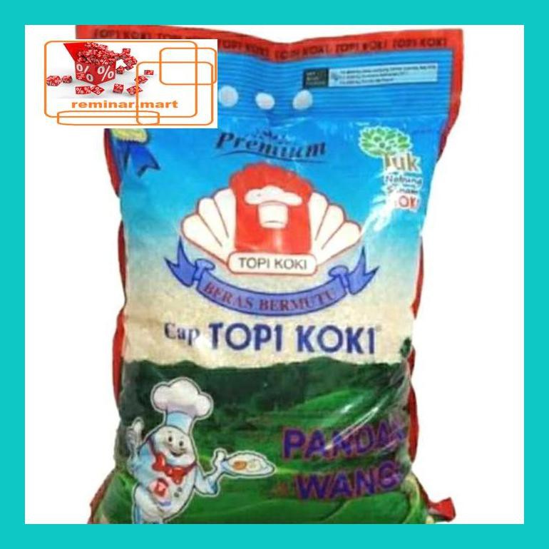 

S0Bers Beras Topikoki Pandan Wangi 5 Kg Ric0S50B