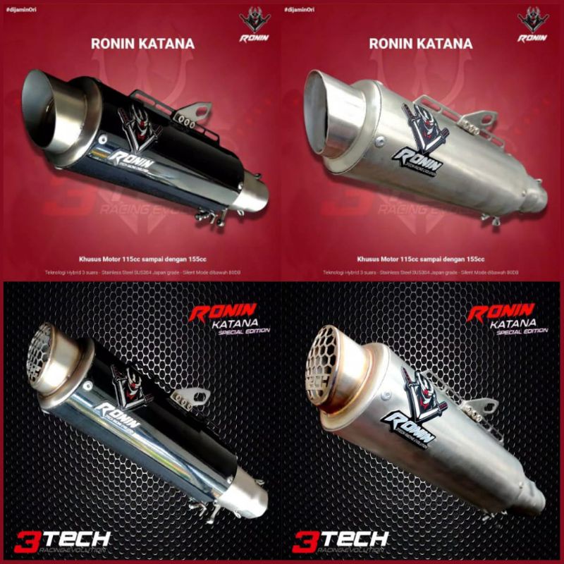 Fullset ronin katana bekas